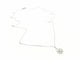 Collier Collier Or blanc Diamant 58 Facettes 579108RV