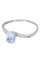Bague 55 BAGUE MODERNE AIGUE-MARINE 58 Facettes 073271