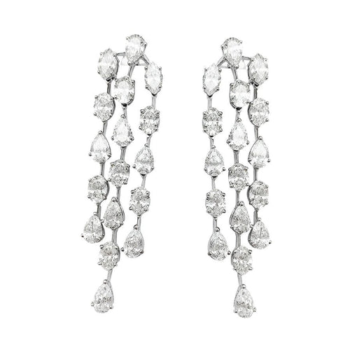 Boucles d'oreilles Boucles d'oreilles Edouard Nahum, diamants. 58 Facettes 30751