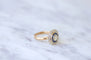 Bague Bague style Art Déco diamants et saphirs calibrés 58 Facettes