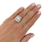 Bague 55 Bague en or blanc et diamants. 58 Facettes 31153
