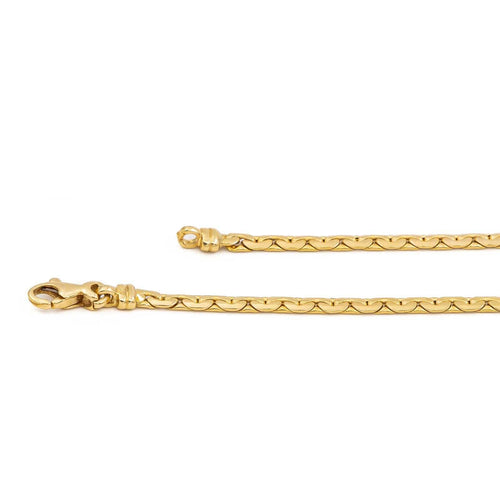 Collier Collier Maille haricot Or jaune 58 Facettes 2283961CN