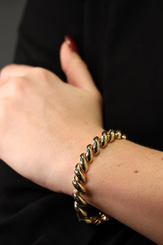 Bracelet Bracelet Maille souple Or jaune 58 Facettes 1654264CN