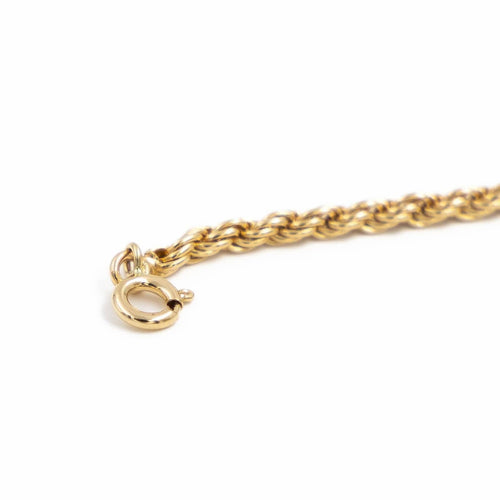 Bracelet Bracelet Maille torsadée Or jaune 58 Facettes 1856266CN