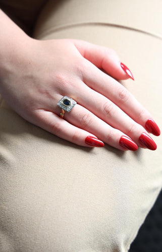 Bague 52 Bague Or jaune Saphir 58 Facettes 2623848CN