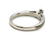 Bague 53 Bague Solitaire Or blanc Diamant 58 Facettes 1161915CN