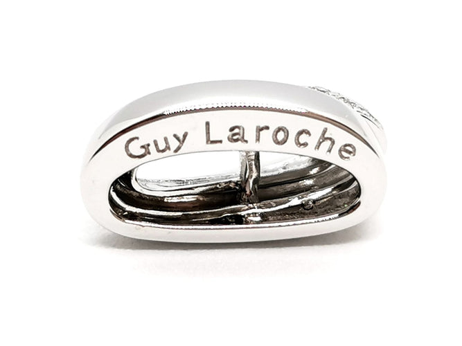 Pendentif Guy Laroche Pendentif Or blanc Diamant 58 Facettes 1599611CN