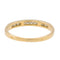 Bague 50 Bague Demi alliance Or jaune Diamant 58 Facettes 2719084CN