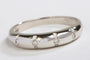 Bague 54 Bague Or blanc Diamant 58 Facettes 04923CD