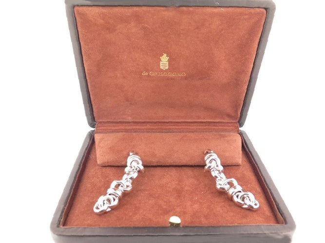 Boucles d'oreilles boucles d'oreilles DE GRISOGONO es en or blanc 18k 58 Facettes 248228