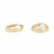 Boucles d'oreilles Boucles d'oreilles Créoles Or jaune 58 Facettes 2226545CN
