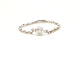Bague Bague Chaînette Or blanc Diamant 58 Facettes