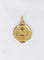 Pendentif Médaille Amour Augis "L'originale" Or jaune "Plus qu’hier moins que demain" 58 Facettes J242