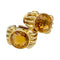 Boucles d'oreilles Boucles d'oreilles Fred, or jaune et citrines. 58 Facettes 31670