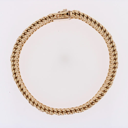 Bracelet Bracelet en or maille polonaise 58 Facettes CVBR52