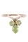 Bague 50 BAGUE ANCIENNE FLEUR DE LYS PÉRIDOTS 58 Facettes 069341