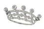 Broche Broche Couronne Art Déco Platine Ddiamants 58 Facettes 23135-0312