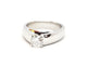 Bague 54 Bague Solitaire Or blanc Diamant 58 Facettes 578738RV