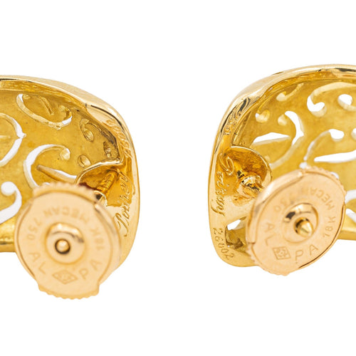 Boucles d'oreilles Poiray Boucles d'oreilles Or jaune 58 Facettes 2406716CN
