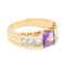 Bague 52 Bague Or jaune Améthyste 58 Facettes 2381958CN