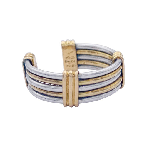 Bague 50 Bague Cartier or jaune et acier. 58 Facettes 32903