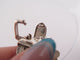Bracelet vintage bracelet HERMES etrier sellerie argent 800 maille tressee 58 Facettes 254704