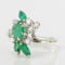 Bague 50 Bague vintage émeraudes et diamants 58 Facettes 16-052-50-1