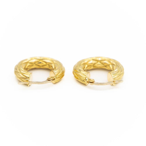 Boucles d'oreilles Boucles d'oreilles Créoles Or jaune 58 Facettes 2218563CN