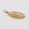 Pendentif Médaille or jaune Vierge à l'enfant signée Dropsy 58 Facettes CVP102