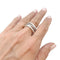Bague 57 Bague Bulgari "B.Zero1" en or blanc. 58 Facettes 31755