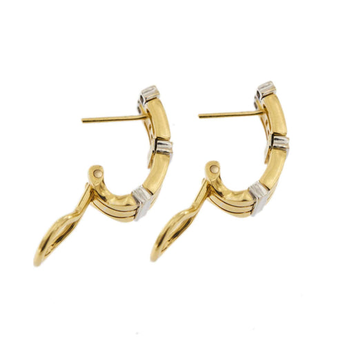 Boucles d'oreilles CHIMENTO - Boucles d'oreilles deux ors 58 Facettes 34117