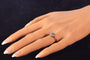 Bague 55 Bague de fiançailles, diamant, or 58 Facettes 23081-0049