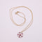Collier Collier quartz et rubis 58 Facettes