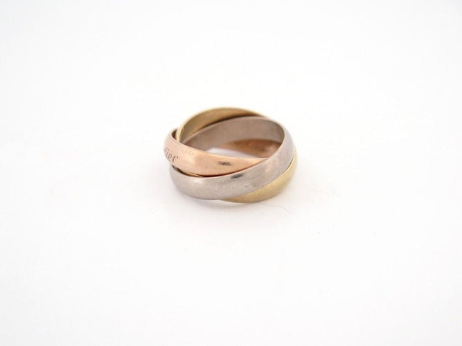 Bague 45 bague CARTIER trinity 3 ors 58 Facettes 257668