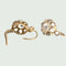 Boucles d'oreilles Boucles d'oreilles début XX siècle, or et diamants 58 Facettes Q958A