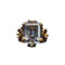 Bague 52 Bague cocktail  Or jaune Aigue-marine 58 Facettes