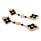 Boucles d'oreilles Boucles d'oreilles Buccellati, "Opera Color", onyx, or rose. 58 Facettes 32366