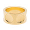Bague 52 Louis Vuitton Bague Bandeau Empreinte Or jaune 58 Facettes 2609074CN