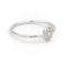 Bague 54 Bague Or blanc Diamant 58 Facettes 1653915CN