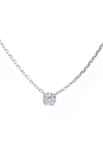 Collier Collier MAUBOUSSIN Mon Premier Pas D'amour en Or Blanc 750/1000 58 Facettes 61286-57134