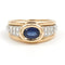 Bague 53 Bague Or jaune Saphir 58 Facettes 1875613CN