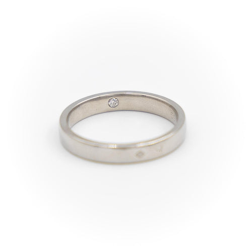 Bague 58 Chaumet Bague Alliance Platine Diamant 58 Facettes 1887751CN