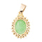 Pendentif Pendentif Or jaune Jade Jadéite 58 Facettes 2432023CN