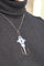 Collier Ginette NY Collier Jumbo Tanger on Chain Or rose 58 Facettes 2322867CN