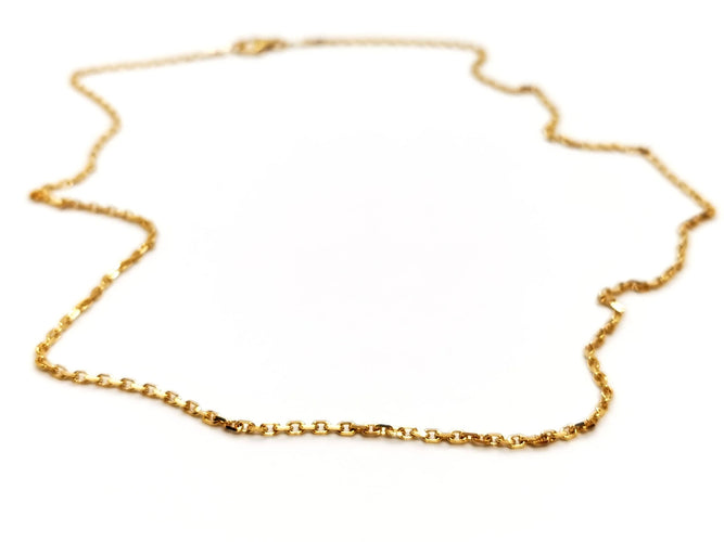 Collier Collier Maille forçat Or jaune 58 Facettes 1468592CN
