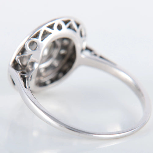 Bague 55 Bague Platine Diamants 58 Facettes 8391