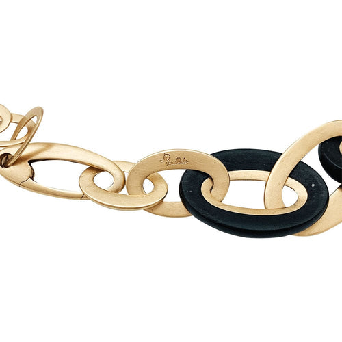 Collier Collier Pomellato "Victoria" or rose et jais. 58 Facettes 30763