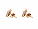 Boucles d'oreilles PUCES D'OREILLES OR & OXYDES DE ZIRCONIUM 58 Facettes BO/220101 NSS