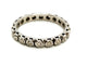 Bague 54 Bague Alliance Or blanc Diamant 58 Facettes 1350047CN