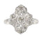 Bague 54 Bague de fiançailles en diamant 58 Facettes 22329-0120